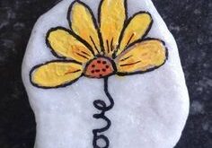 Rock Painting Flowers