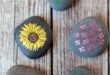 Rock Painting Flowers