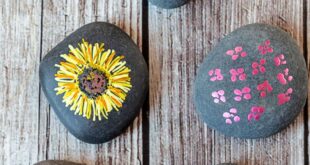 Rock Painting Flowers