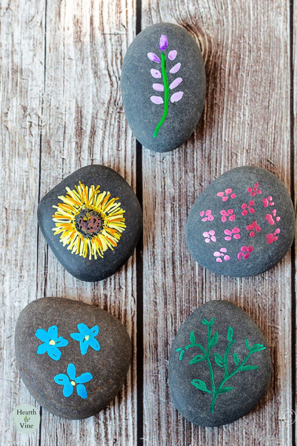 Rock Painting Flowers Creative Ways to Paint Floral Designs on Rocks