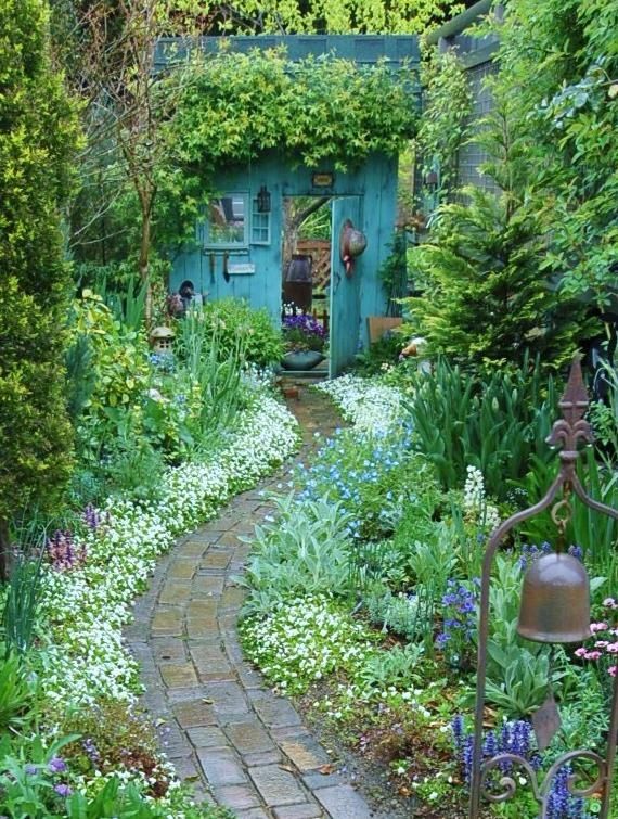 Secret Garden Enchanting mystical garden hidden from view