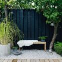 Simple Backyard Landscaping Fence