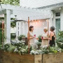 String Light Planters