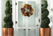 Tall Planters Front Door