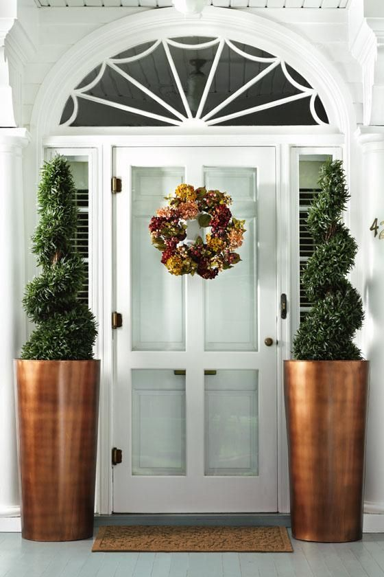 Tall Planters Front Door Elegant and Stylish Planters to Enhance Your Front Door Décor