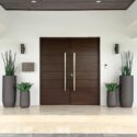 Tall Planters Front Door