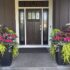 Tall Planters Front Door