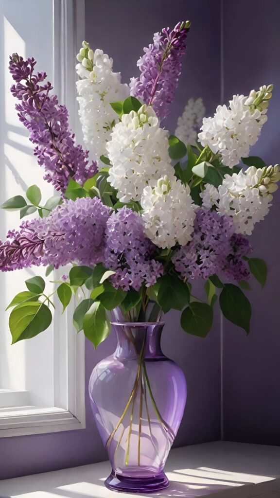 lilac flowers