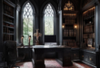 Gorgeous Gothic Home Office