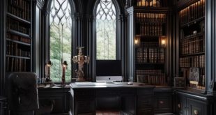 Gorgeous Gothic Home Office