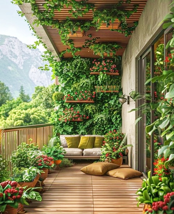 Amazing Balcony Oasis: Transforming Your Space with Lush Plant Life