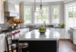 Boldly Beautiful: Kitchen Design with Contrasting Island