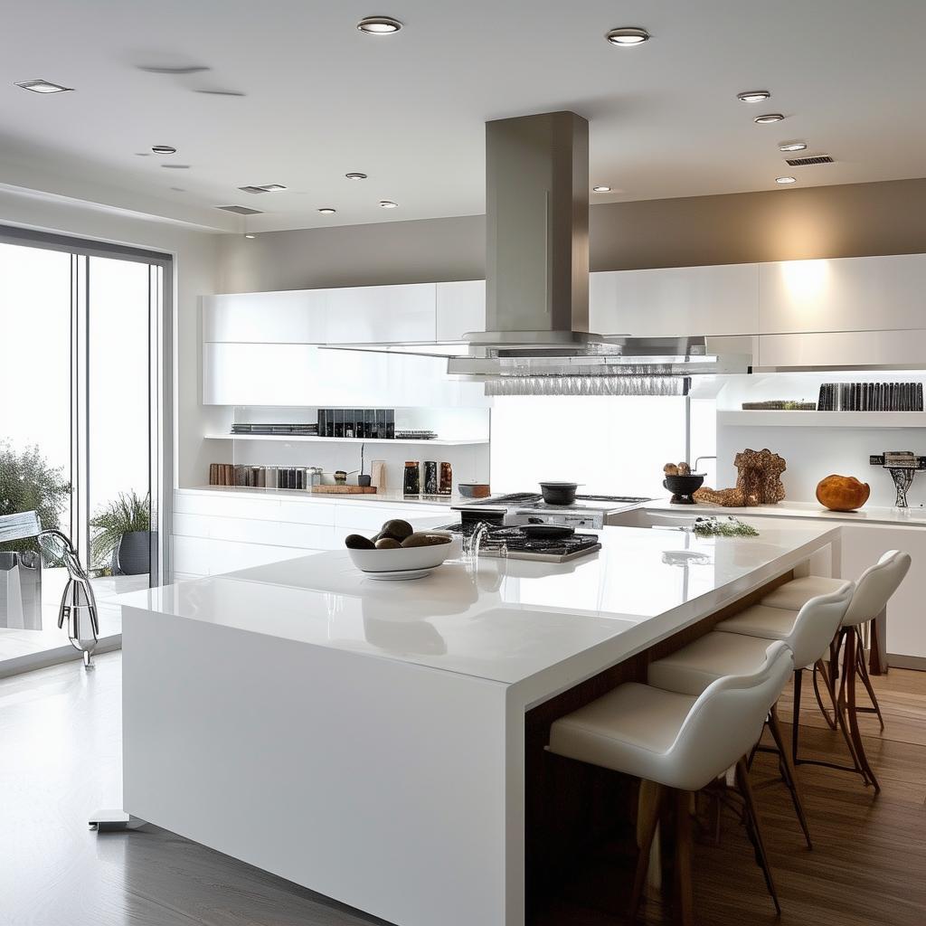Pure Elegance: White Countertop Kitchen Designs