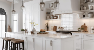 Kitchen design with white cabinets, a timeless elegance in every home