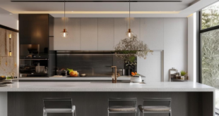 Kitchen design with modern touch, sleek and chic transformations