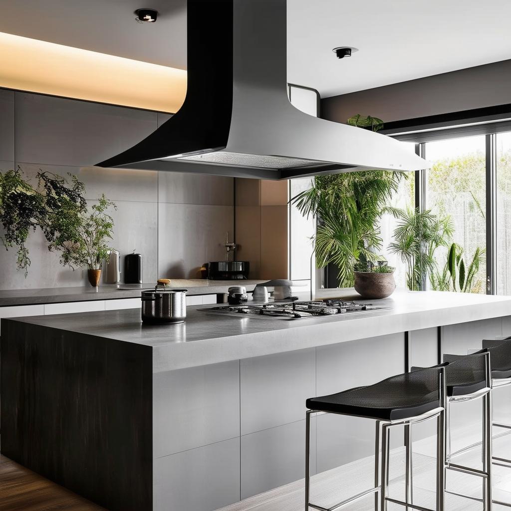 Kitchen design with range hood: Modern ideas for a sleek and functional space