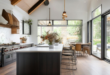 Kitchen design with vaulted ceiling, a modern twist on traditional homes