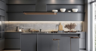 Kitchen design with grey walls: Modern Elegance and Versatility