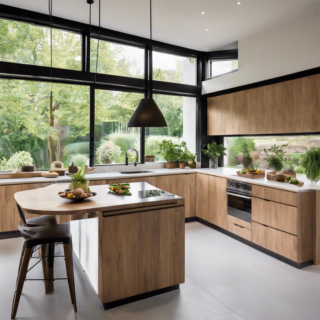 Kitchen design with window: Bringing natural light and outdoor views into your space