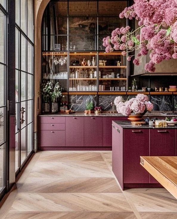 Modern Purple Kitchen Design Trends for the Contemporary Home