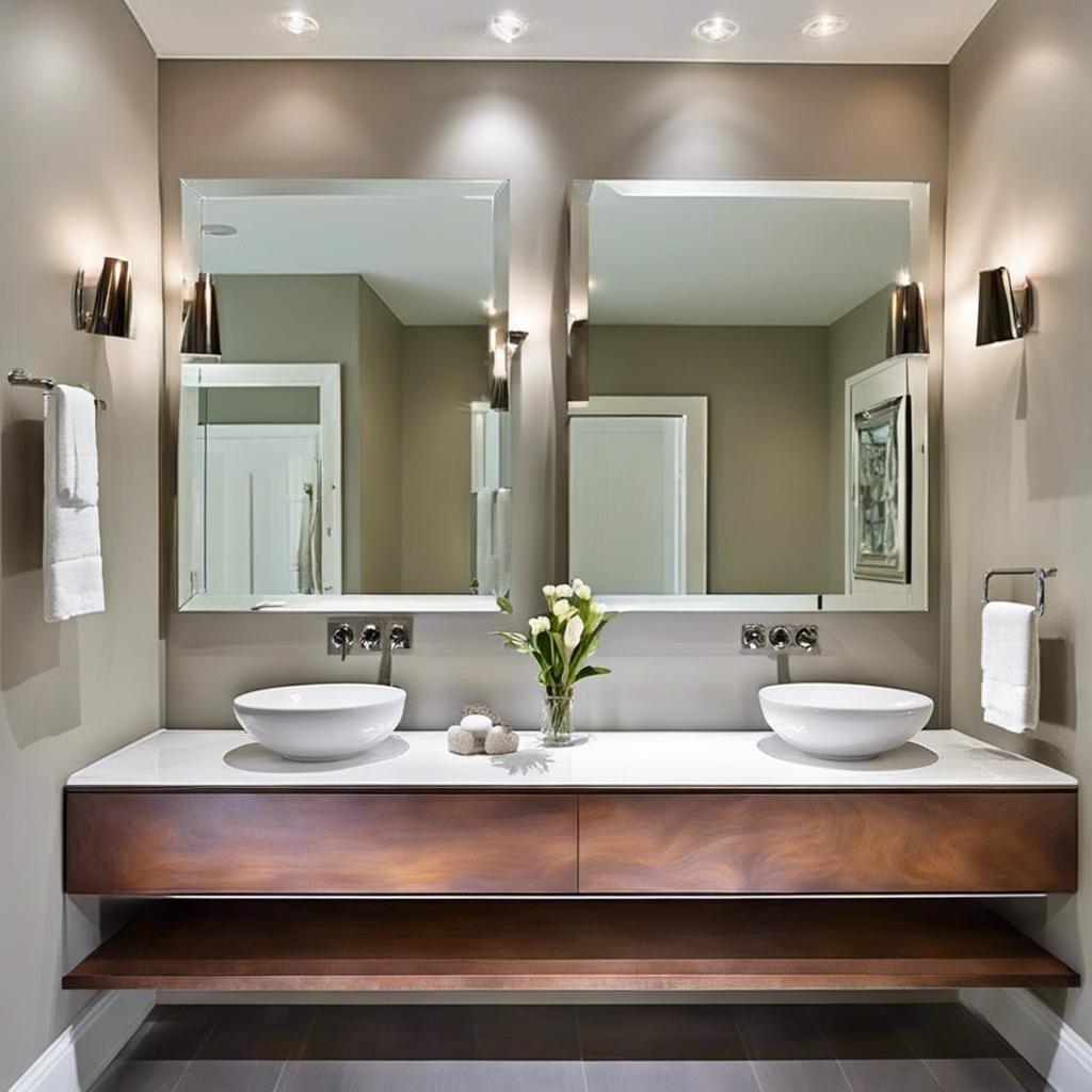 Reflecting Style: Innovative Bathroom Design Ideas with Mirrors