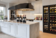 Wine and Dine: Stylish Kitchen Design Featuring a Wine Fridge