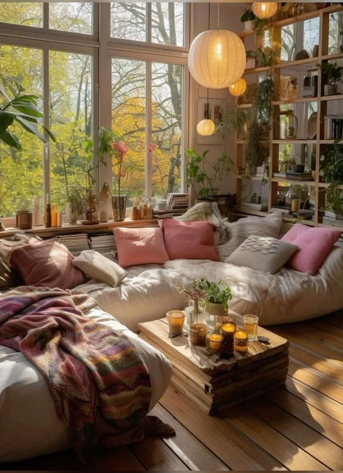 Boho Haven: A Cozy Interior Design Retreat