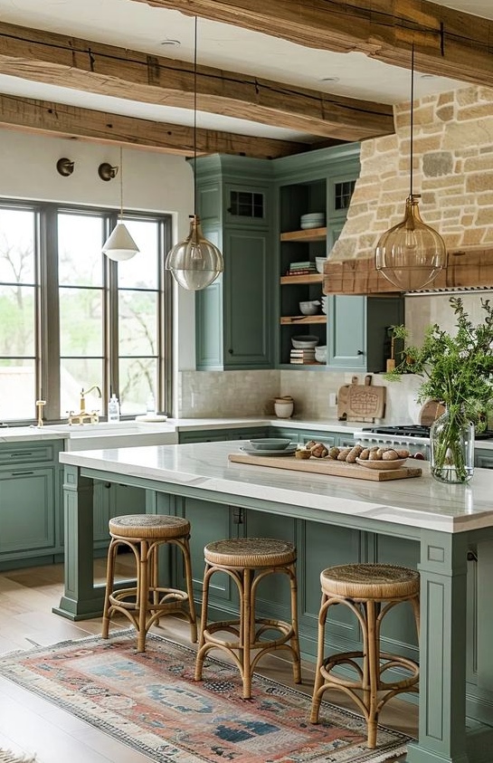 Elegant Ways to Incorporate Light Sage Green into Your Kitchen