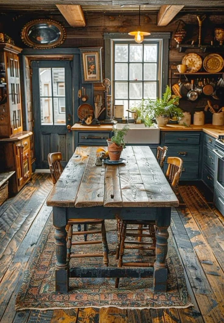 Embracing Tradition: A Look at Vintage Blue Kitchen Accents