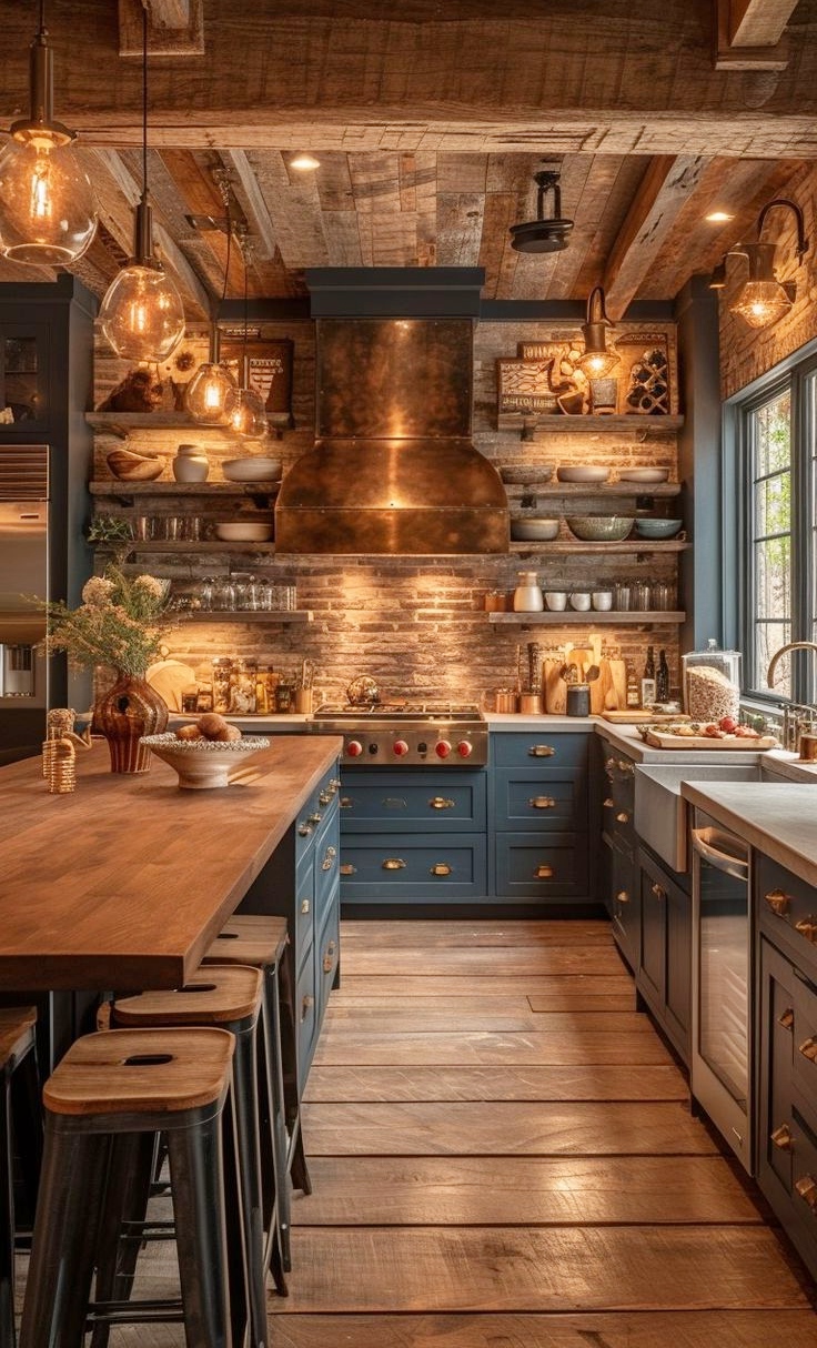 Illuminate Your Rustic Vintage Kitchen: A Guide to Lighting Ideas