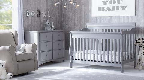 grey baby bedroom furniture