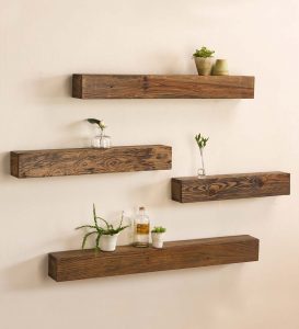 Wooden shelves: Open storage space in a natural look! – savillefurniture