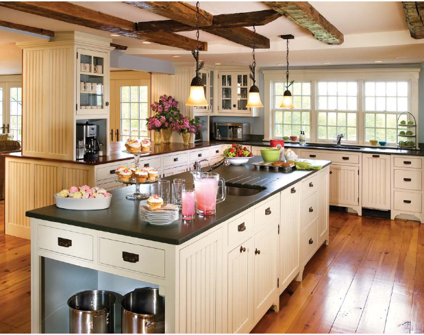 Farmhouses Country Kitchen Design Ideas 1