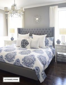 Modern Blue Master Bedroom Ideas – savillefurniture