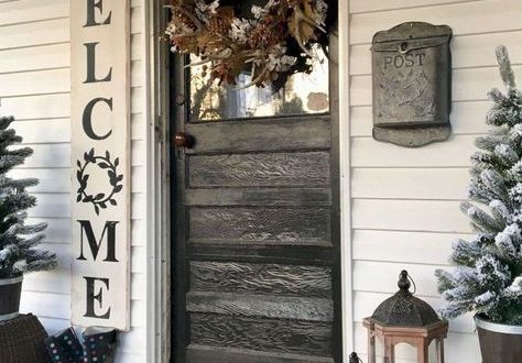 Rustic Farmhouse Porch Decor Ideas – savillefurniture