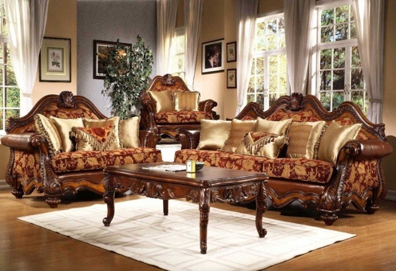 Victorian Sofa Ideas For Elegant Living Room 6