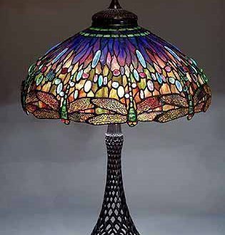 Authentic tiffany floor lamp – savillefurniture